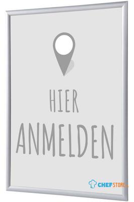 Syna Kliklijst A1 Complete Set hier Melden Grijs Duits - KRA1G25LPPI450