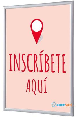 Syna Kliklijst A1 Complete Set hier Melden Rood Spaans - KRA1G25LPPI459