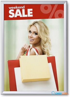 Syna 32 mm Kliklijst Rechte Hoeken A1 - KRA1G32