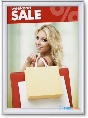 37 mm Design Kliklijst Compasso® Rechte Hoeken A1 Weerbestendig - KRA1G37WR