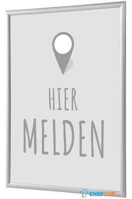 Syna Kliklijst A4 Complete Set hier Melden Grijs Nederlands - KRA4G25LPPI449