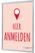 Syna Kliklijst A4 Complete Set hier Melden Rood Duits - KRA4G25LPPI458