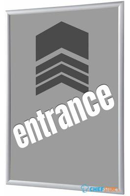 Syna Kliklijst A4 Complete Set Ingang Grijs Engels - KRA4G25LPPI460