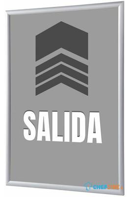 Syna Kliklijst A4 Complete Set Uitgang Grijs Spaans - KRA4G25LPPI476