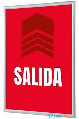 Syna Kliklijst A4 Complete Set Uitgang Rood Spaans - KRA4G25LPPI484