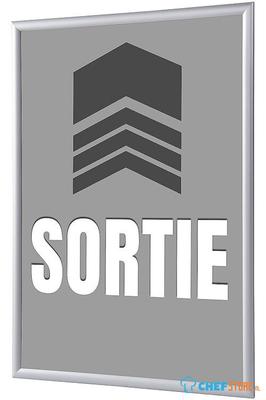 Syna Kliklijst A4 Complete Set Uitgang Grijs Frans - KRA4G25LPPI590