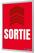 Syna Kliklijst A4 Complete Set Uitgang Rood Frans - KRA4G25LPPI592
