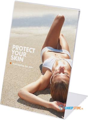 Syna L Standaard Menuhouder Acryl Staand A5 - LA5PXV