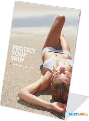 Syna L Standaard Menuhouder Acryl Staand A6 - LA6PXV