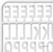 Syna Set van Witte Plastic Letters voor Letterbord Zwart - LEB-LHEAD 4