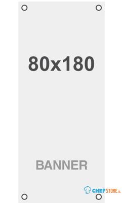 Syna Symbio Banner Grommet 510g/m2 80 X 180 cm - LGSF80X180M510