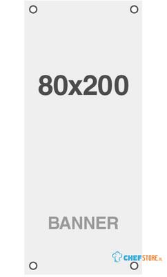 Syna Symbio Banner Grommet 510g/m2 80 X 200 cm - LGSF80X200M510