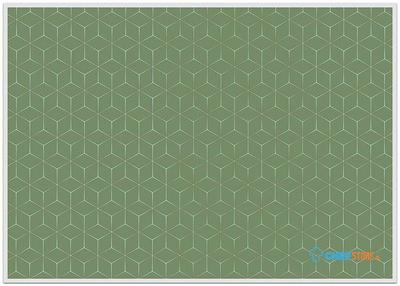Syna Placemat Hexagon Groen - PLM6GI16