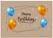 Syna Placemat Verjaardag Beige - PLM6GI38