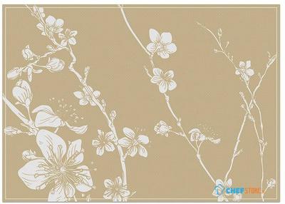 Syna Placemat Abstracte Japanse Kersenbloesem Beige - PLM6GI6