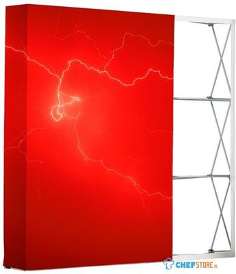 Syna Pop-Up Fabric Premium Straight Print 3 X 3 - PUFP33S-G