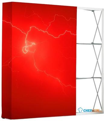 Syna Pop-Up Fabric Premium Straight Print Achterzijde 4 X 3 - PUFP43SG-BACK