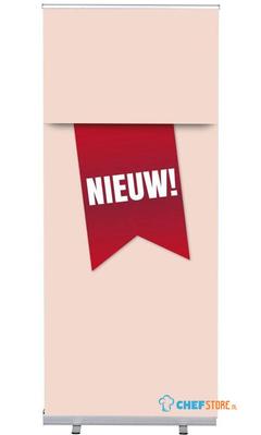 Syna Roll-Banner Budget 85 Complete Set Nieuw Rood Nederlands - RBB085LSFI343