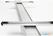 Syna Roll-Banner Budget 85 Complete Set Ingang Blauw Duits - RBB085LSFI367 4