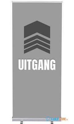 Syna Roll-Banner Budget 85 Complete Set Uitgang Grijs Nederlands - RBB085LSFI375