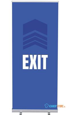 Syna Roll-Banner Budget 85 Complete Set Uitgang Blauw Engels - RBB085LSFI378