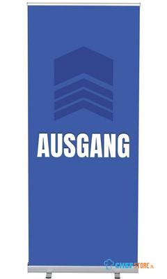 Syna Roll-Banner Budget 85 Complete Set Uitgang Blauw Duits - RBB085LSFI380