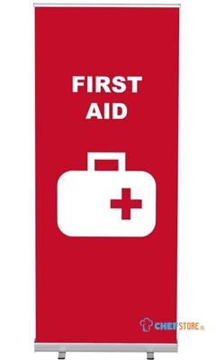 Syna Roll-Banner Budget 85 Complete Set EHBO Engels - RBB085LSFI386