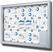 Syna Vergrendelbaar Notitiebord Outdoor Extra Deep 18x A4 - SCL18XA4PH