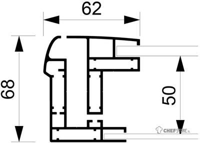 Syna Vergrendelbaar Notitiebord Outdoor Extra Deep 8x A4 - SCL8XA4PH