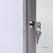Syna Vergrendelbaar Notitiebord Indoor Zilver 2x A4 - SCS2XA4 7