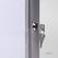 Syna Vergrendelbaar Notitiebord Indoor B1 Brandwerend Zilver 3x A4 - SCS3XA4B1 8