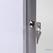 Syna Vergrendelbaar Notitiebord Indoor B1 Brandwerend Zilver 6x A4 - SCS6XA4B1 8