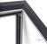 Syna Vergrendelbaar Notitiebord Outdoor met Gasveer 15x A4 RAL 7016 - SCT15XA4PHC7016JS 9