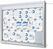 Syna Vergrendelbaar Notitiebord Outdoor Verlicht Logo met Gasveer 18x A4 - SCT18XA4PHLED 5