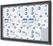 Syna Vergrendelbaar Notitiebord Outdoor met Gasveer 21x A4 RAL 7016 - SCT21XA4PHC7016JS