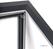 Syna Vergrendelbaar Notitiebord Outdoor met Gasveer 27x A4 RAL 7016 - SCT27XA4PHC7016JS 9
