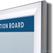 Syna Vergrendelbaar Notitiebord Outdoor Verlicht Logo 4x A4 - SCT4XA4PHLED 9