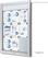 Syna Vergrendelbaar Notitiebord Outdoor Verlicht Logo 9x A4 - SCT9XA4PHLED 7