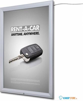 Syna LED Outdoor Poster Case met Gasveer A0 - SCTLA0PH