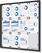 Syna Vergrendelbaar Notitiebord Indoor Economy Zwart 12x A4 - SCXS12XA4C9005 2