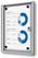 Syna Vergrendelbaar Notitiebord Indoor Economy 1x A4 - SCXS1XA4 2