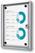 Syna Vergrendelbaar Notitiebord Indoor Economy B1 Brandwerend 1x A4 - SCXS1XA4B1 3