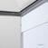 Syna Outdoor Menubord LED Verlicht met Logo Paneel 2x A4 Staand - SCZ2XA4TLED 3