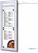 Syna Outdoor Menubord LED Verlicht met Logo Paneel 2x A4 Staand - SCZ2XA4TLED 7