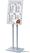 Syna Menustandaard Zilver 4x A4 - SCZPOLE4XA4