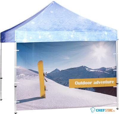 Syna Tent Alu Volledige Wand Buiten Print 3 X 3 Meter - T3-GWO