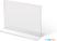 Syna T Standaard Menuhouder Acryl A5 Liggend - TA5PXS