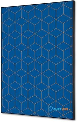 Syna Wanddecoratie Textiel SET A2 Hexagon Blauw-Bruin - TFR22WA2-SET-I14