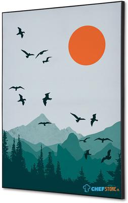 Syna Wanddecoratie Textiel SET A2 Zon en Vogel - TFR22WA2-SET-I25