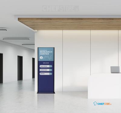 Syna Totem Panel+ 42 X 120 cm Zilver - TPP420X1200